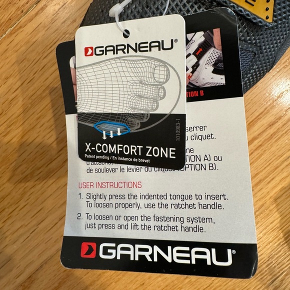 LOUIS GARNEAU / LG SLATE MEN’S MTB SHOES (SZ 43 EU / US 9.5 / UK 8.5) — NWOB - Picture 8 of 8